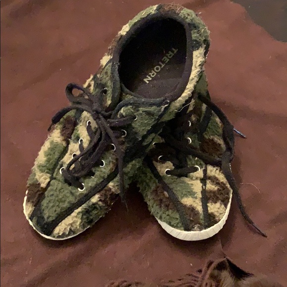 tretorn camo sneakers